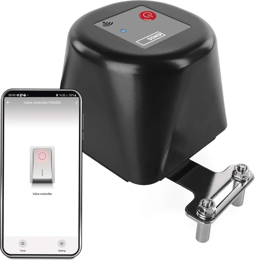 GoSmart Motorisierter Ventilschließer für Wasser/Gas P5640S ZigBee