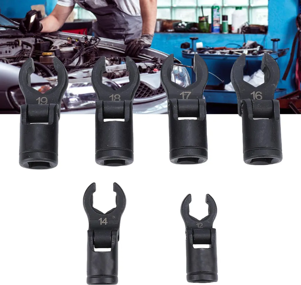 Clés à douille flexibles pour débloquer les raccords de carburant - 11