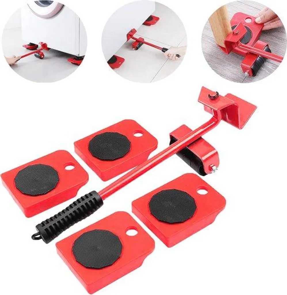 Kit de roulettes de transport pour déménagement et mobilier volumineux