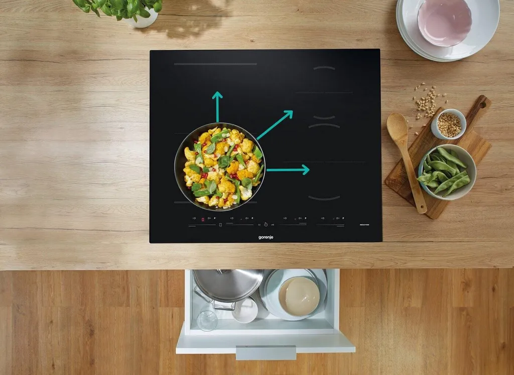 Table de Cuisson Induction Gorenje 60cm AreaFlex avec 4 TouchSlider - 12