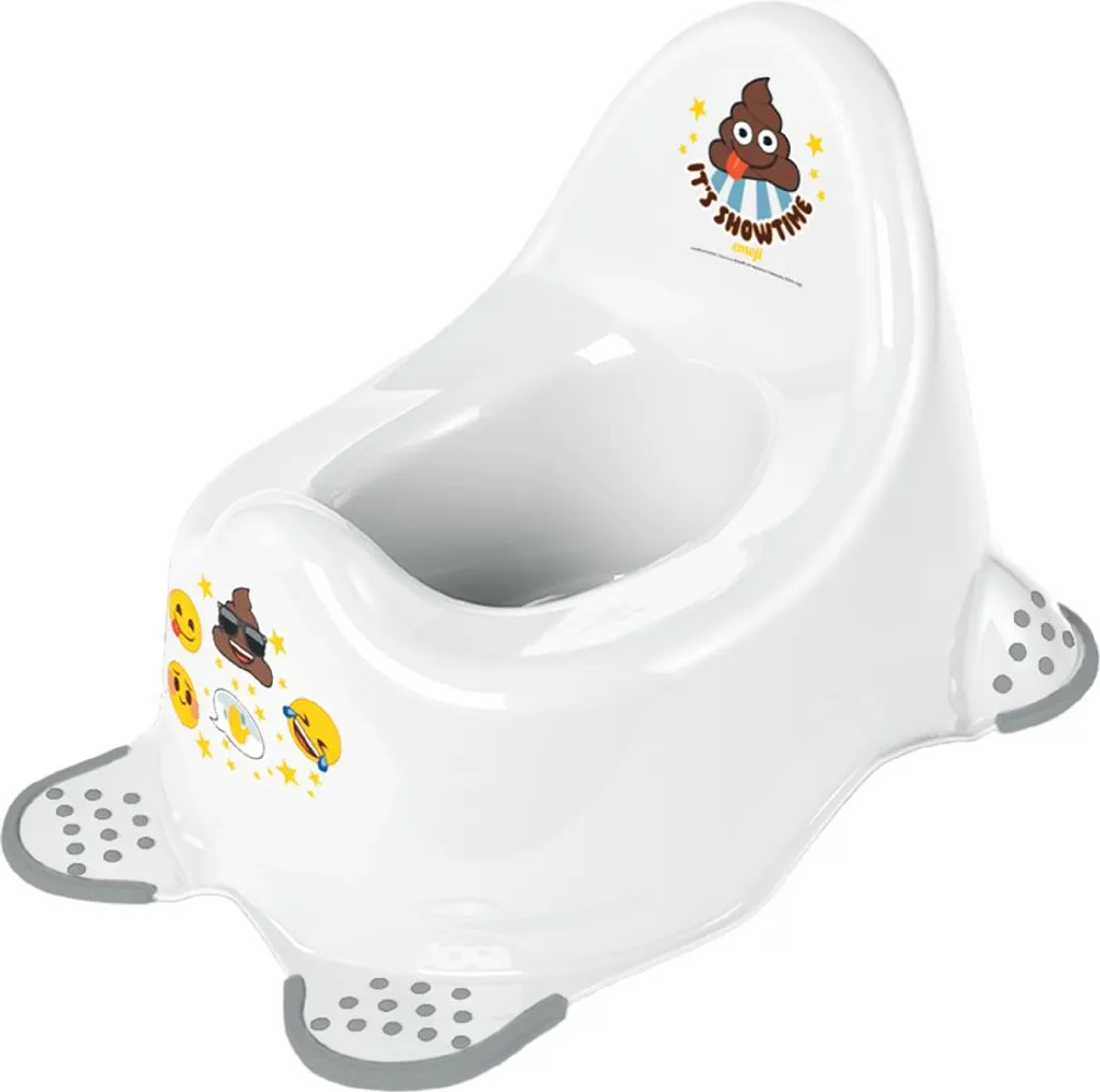 Pot d'apprentissage keeeper adam Emoji Showtime blanc pour enfant