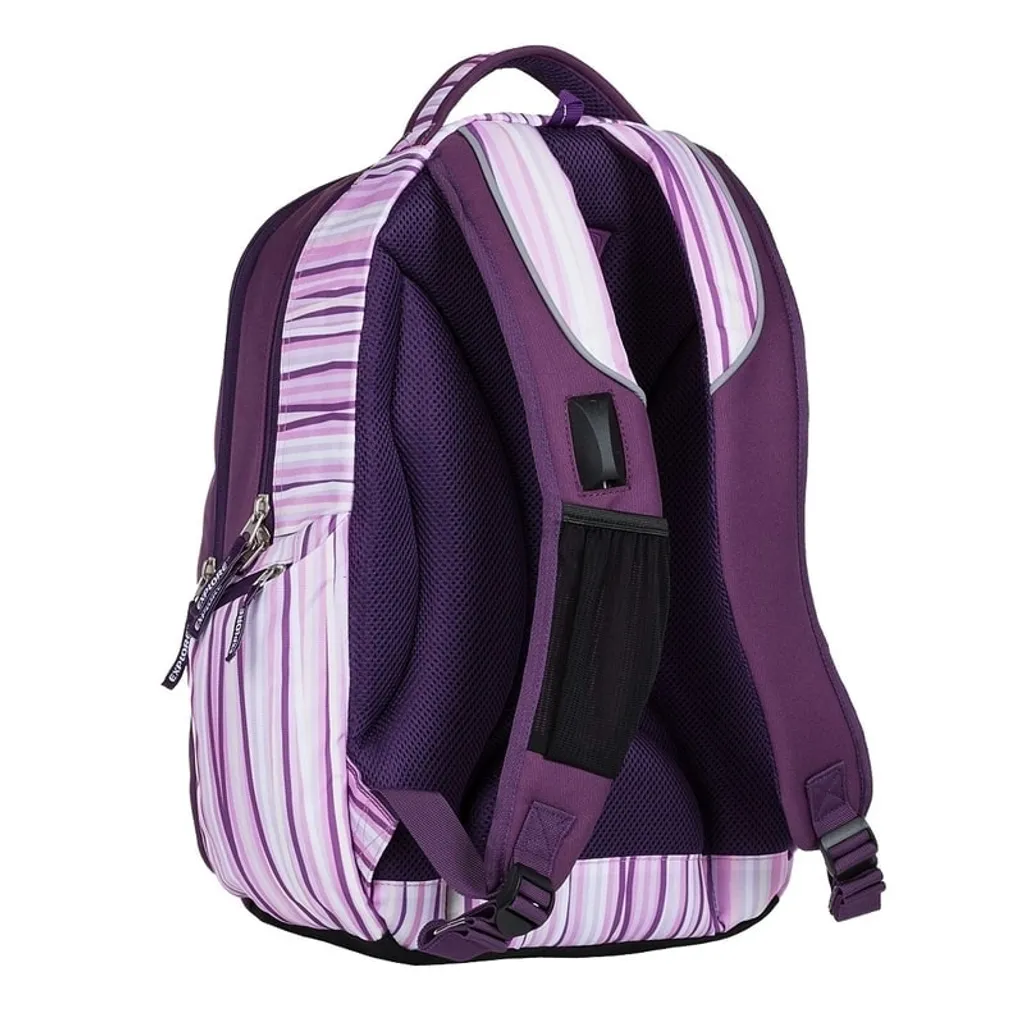 Explore Sac à dos étudiant 2 en 1 VIKI Lilla - Sac modulable et robuste