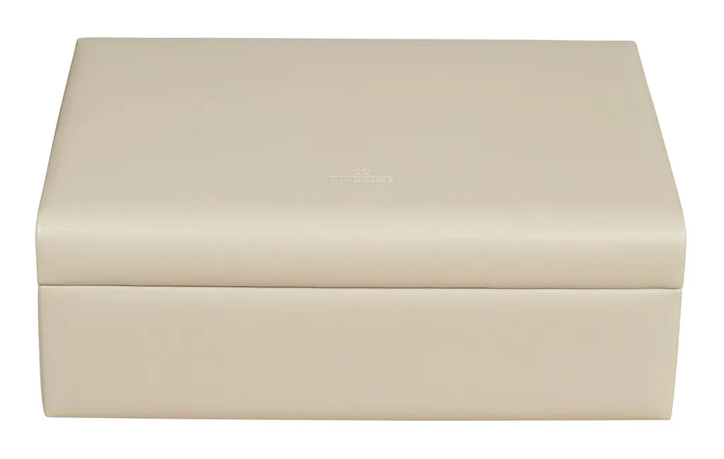 WINDROSE Scatola Gioielli Merino Moda Charm Box Beige: Eleganza Organizzata