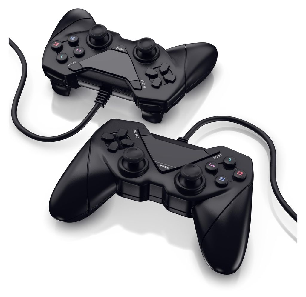 CSL 2x contrôleur de jeu USB pour Android / PC / PS3 double Image du produit 