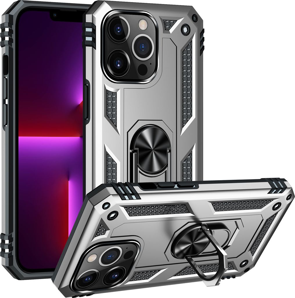 Schutzhülle für iPhone 14 Pro Max, Dual Layer Militäre Produktbild 