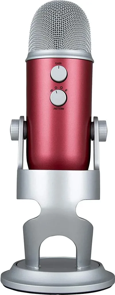 Microphone USB Stéréo Logitech G Blue Yeti Red pour Streaming Professionnel