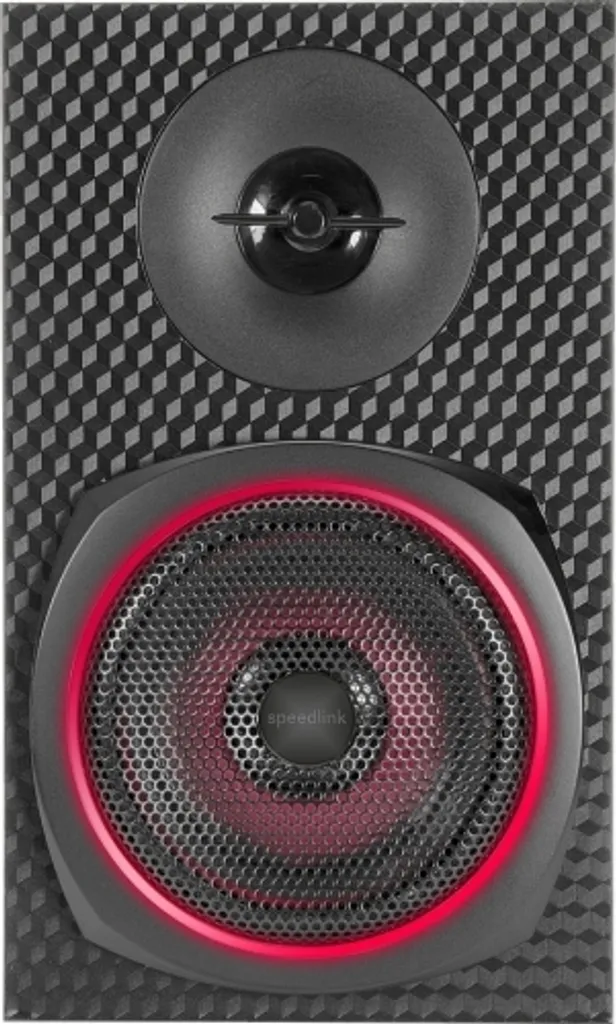 Enceintes PC 2.1 Speedlink GRAVITY CARBON avec Caisson de Basses RGB - 4