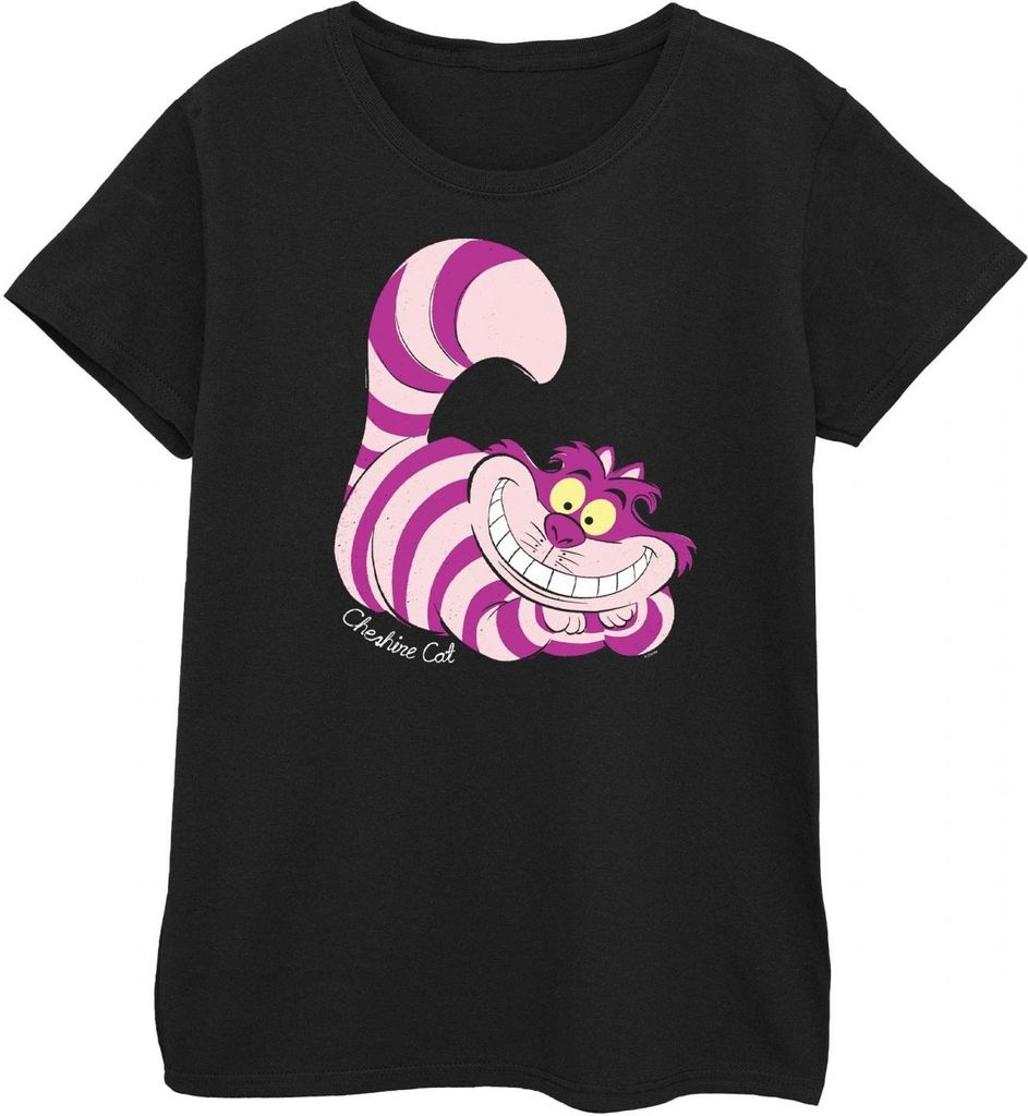 Alice In Wonderland - T-Shirt für Damen BI380 (XL) (Schwarz/Pink/Violett)