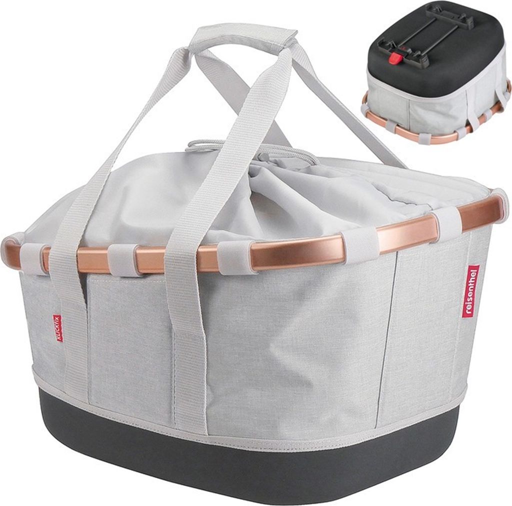 KLICKfix BIKEBASKET GT FÜR RACKTIMETWIST SKY ROSE Produktbild 