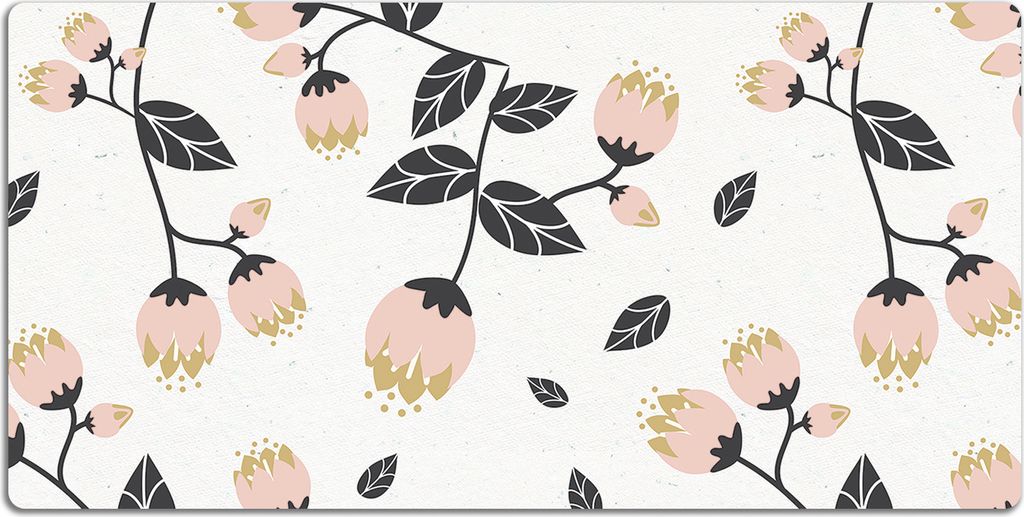 Schreibtischmatte Tischunterlage 120x60 cm Mauspad - Frühlingsweinlese.