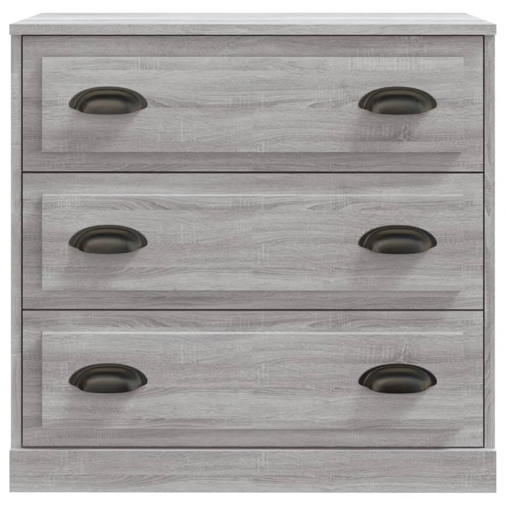 vidaXL Credenza Grigio Sonoma 70x35,5x67,5 cm Materiale in legno - 4