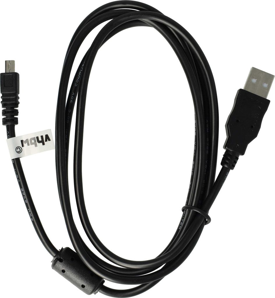 vhbw USB-Kabel Ersatz für Nikon UC-E6 für Kamera, Camcorder Produktbild 