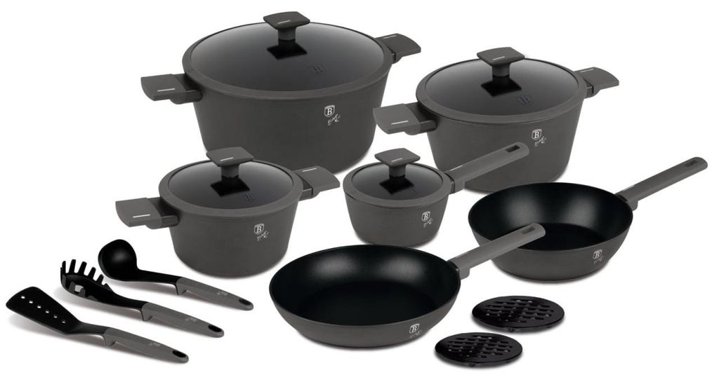 Berlinger Haus BH8141, Gemischtes Set, Anthrazit, Produktbild 
