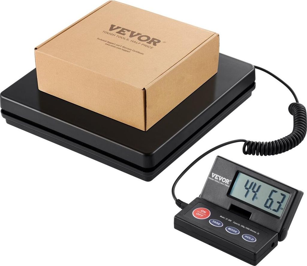 Versandwaage Digitale Briefwaage 110 lbs x 0,07 oz. AC/DC-Paket LCD