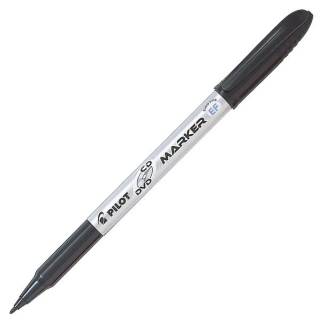 Pennarello Pilot Begreen 4952 Nero per CD/DVD | Scrittura Sottile e Sicura