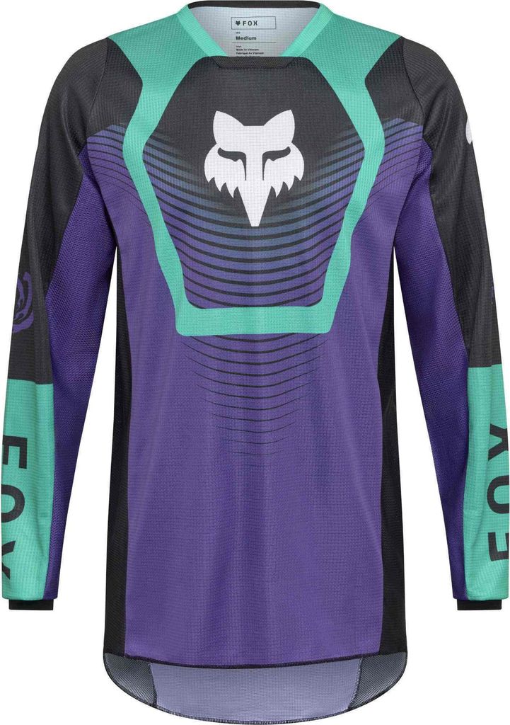 FOX 180 Collect Motocross Jersey, schwarz/lila, L