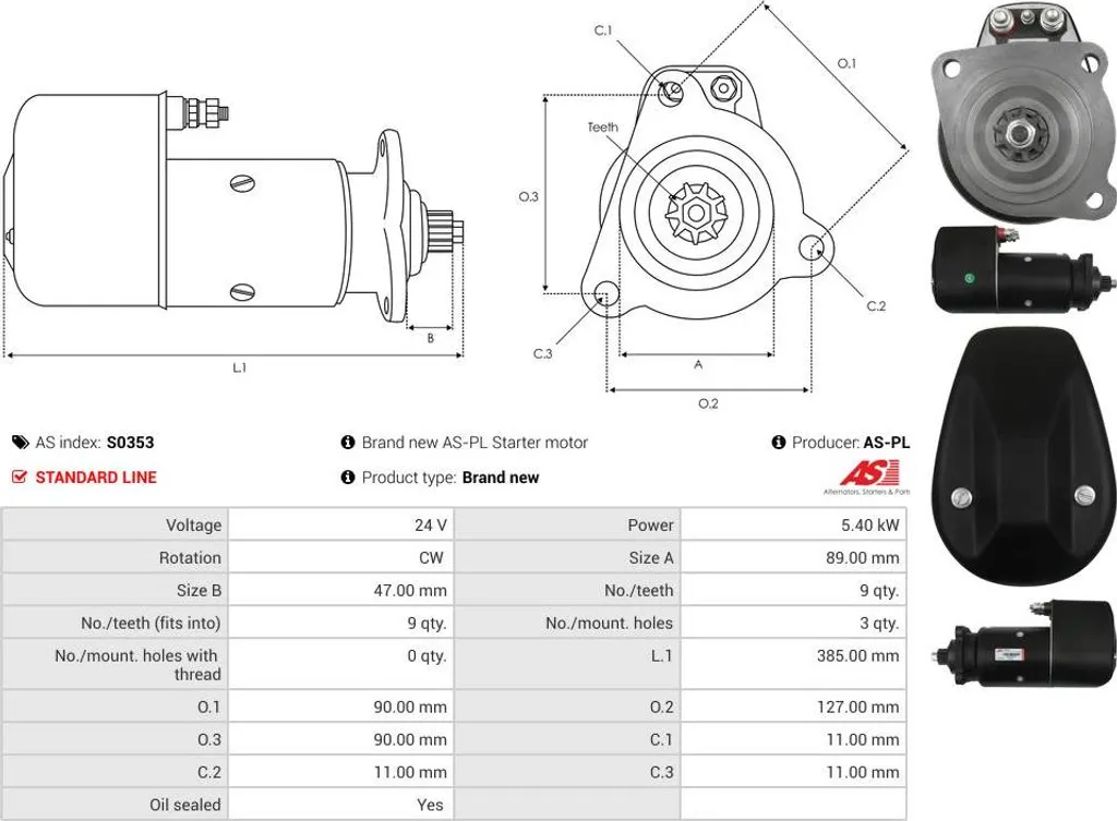 Kit Maintenance Moteur A20 6,7 Td71G compatible Modèles 1986 à 2001
