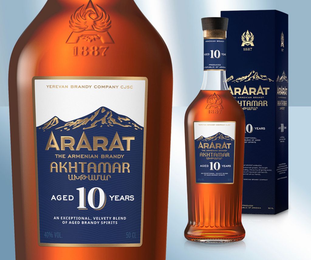 Armenischer Brandy "ArArAt" Aakhtamar, 10 Jahre, 40%, 500ml Produktbild 