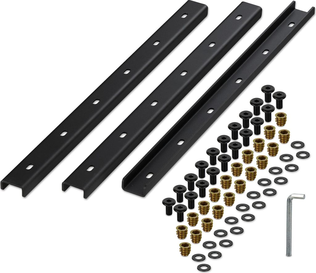 Relaxdays Profilo di rinforzo, set da 3 pezzi, guida Immagine del prodotto 