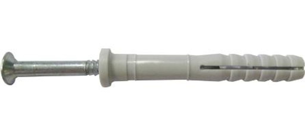 Schlagdübel mit flachem Flansch 5 mm x 35 mm Beutel à 50 - ING FIXATIONS - A858320