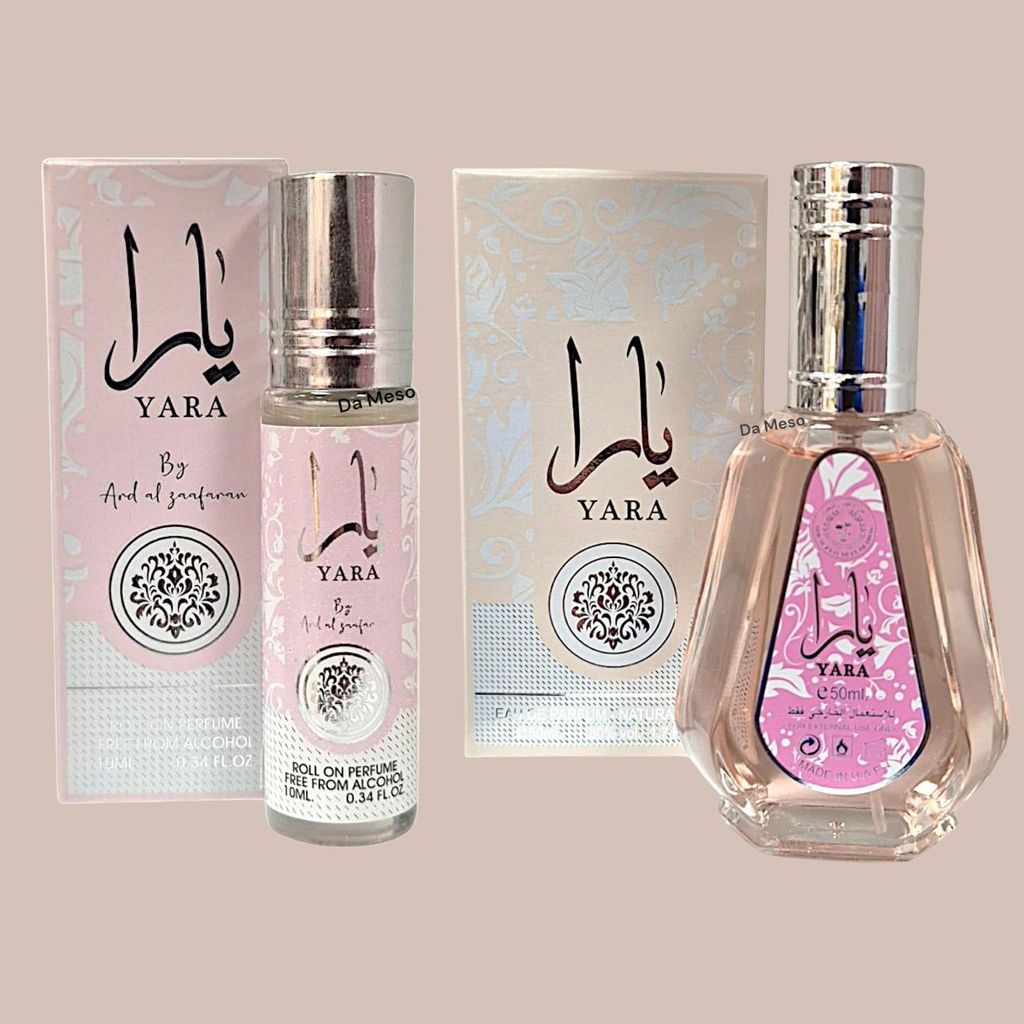 Lattafa Parfum Yara Set Eau de Parfum 50ml  und Yara Produktbild 