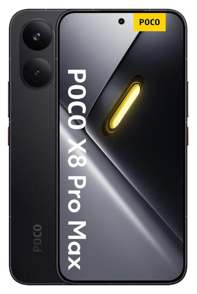 Xiaomi Poco X8 Pro Max 5G 12 GB/512 GB Schwarz (Black) Produktbild 