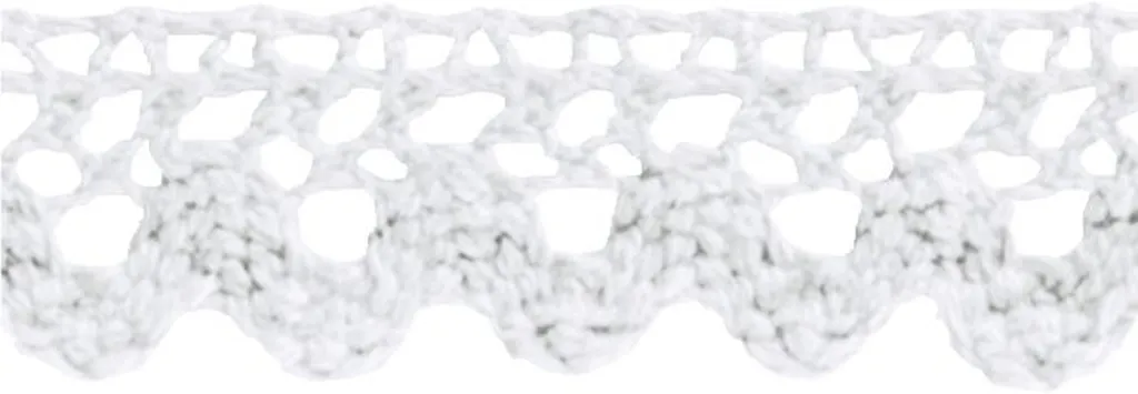 Pack 6 Rotoli Heyda 203584500: Nastro Pizzo Adesivo Bianco 15mm x 2m