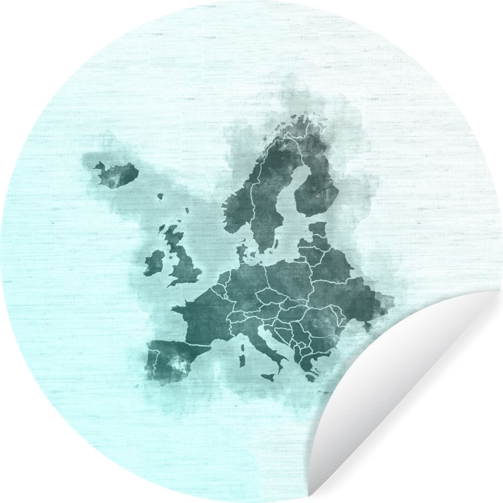 MuchoWow® - Mauerkreis - Wand Bilder - Wandsticker - Produktbild 