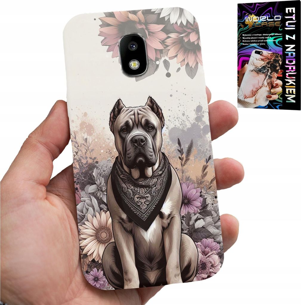 Fall Für Samsung Galaxy J5 2017 - Hund Rassen Hund Muster Abdeckung + Film