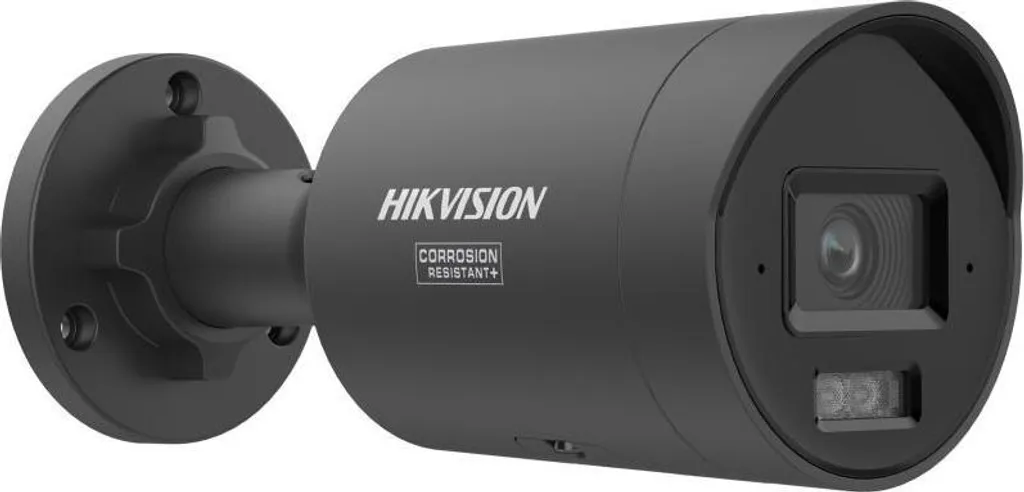 Caméra IP 4MP Anti-Fausses Alertes Hikvision Noire Vision Nocturne