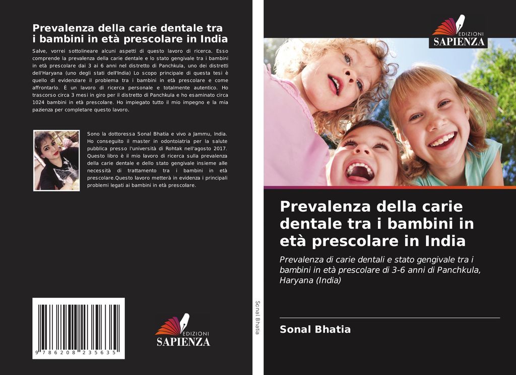 Prevalenza della carie dentale tra i bambini in età prescolare in India