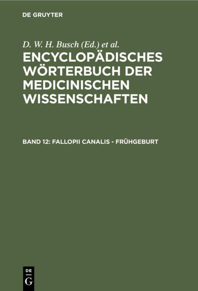 Fallopii Canalis - Frühgeburt