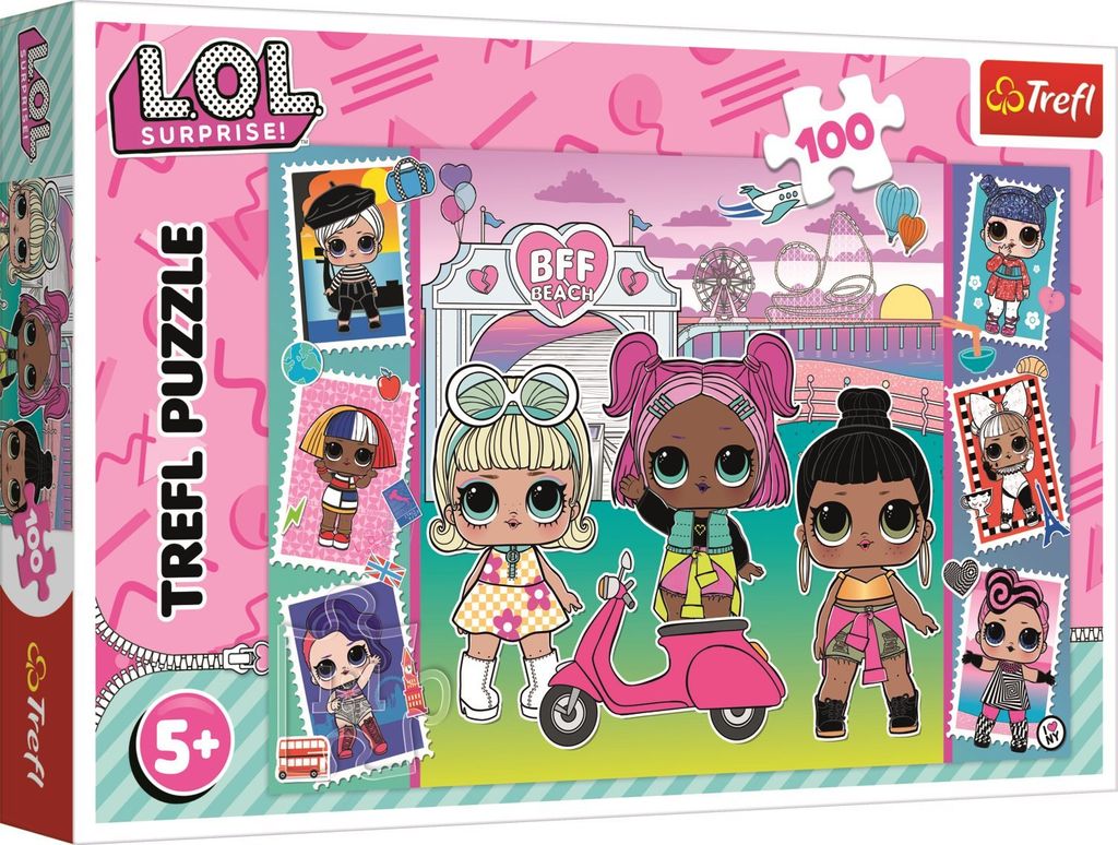 LOL Surprise! SphereTin-Puzzle 60 Teile – Inkl. Poster & Sticker, Für Kinder Ab 5 Jahren, Überraschungsmotiv