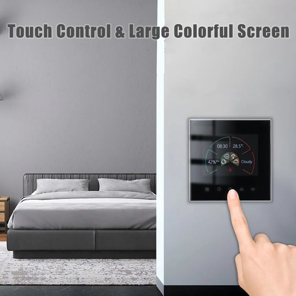 Thermostat WiFi Intelligent Chauffage Eau 5A Programmable Tuya Alexa