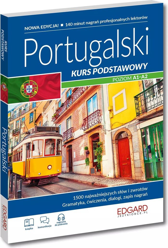 Portugalski: Podręcznik Edgard A1-A2