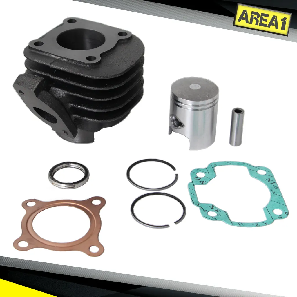 Cylindre de rechange 50 cm³ fonte pour moteurs Minarelli AC Aerox
