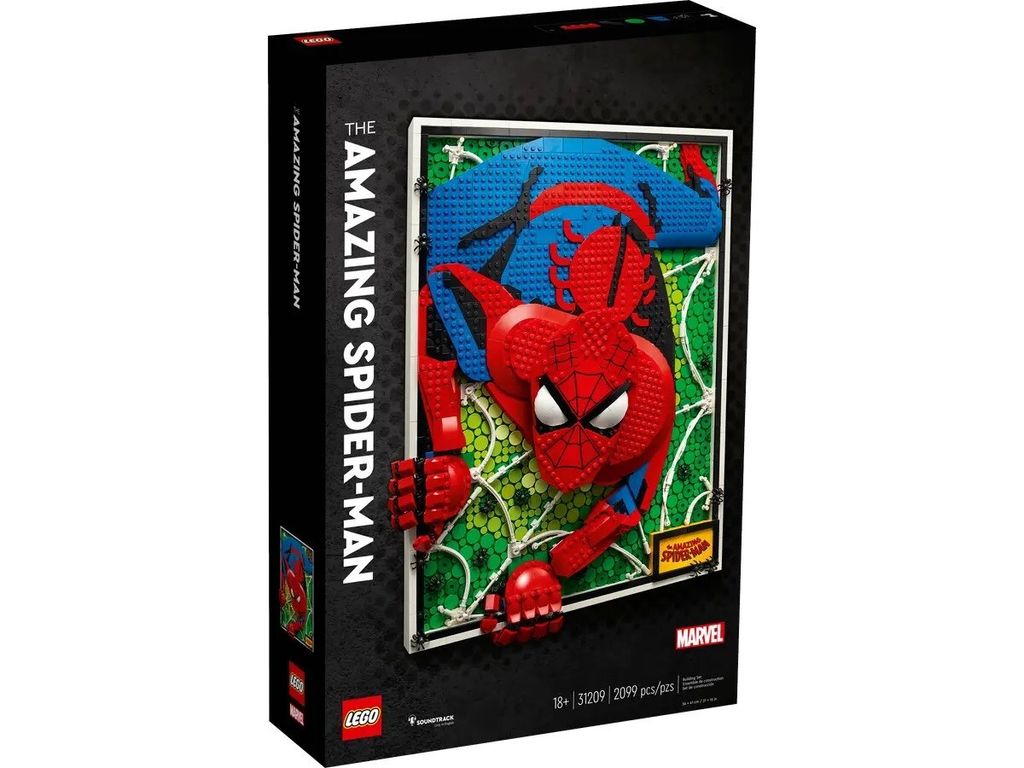Lego Art 31209 Der Fantastische Spider-Man