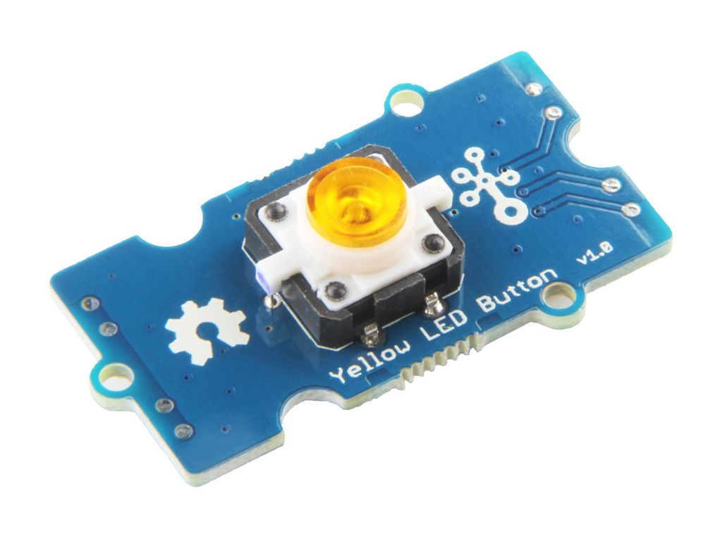 seeed Grove - LED Taster, gelb