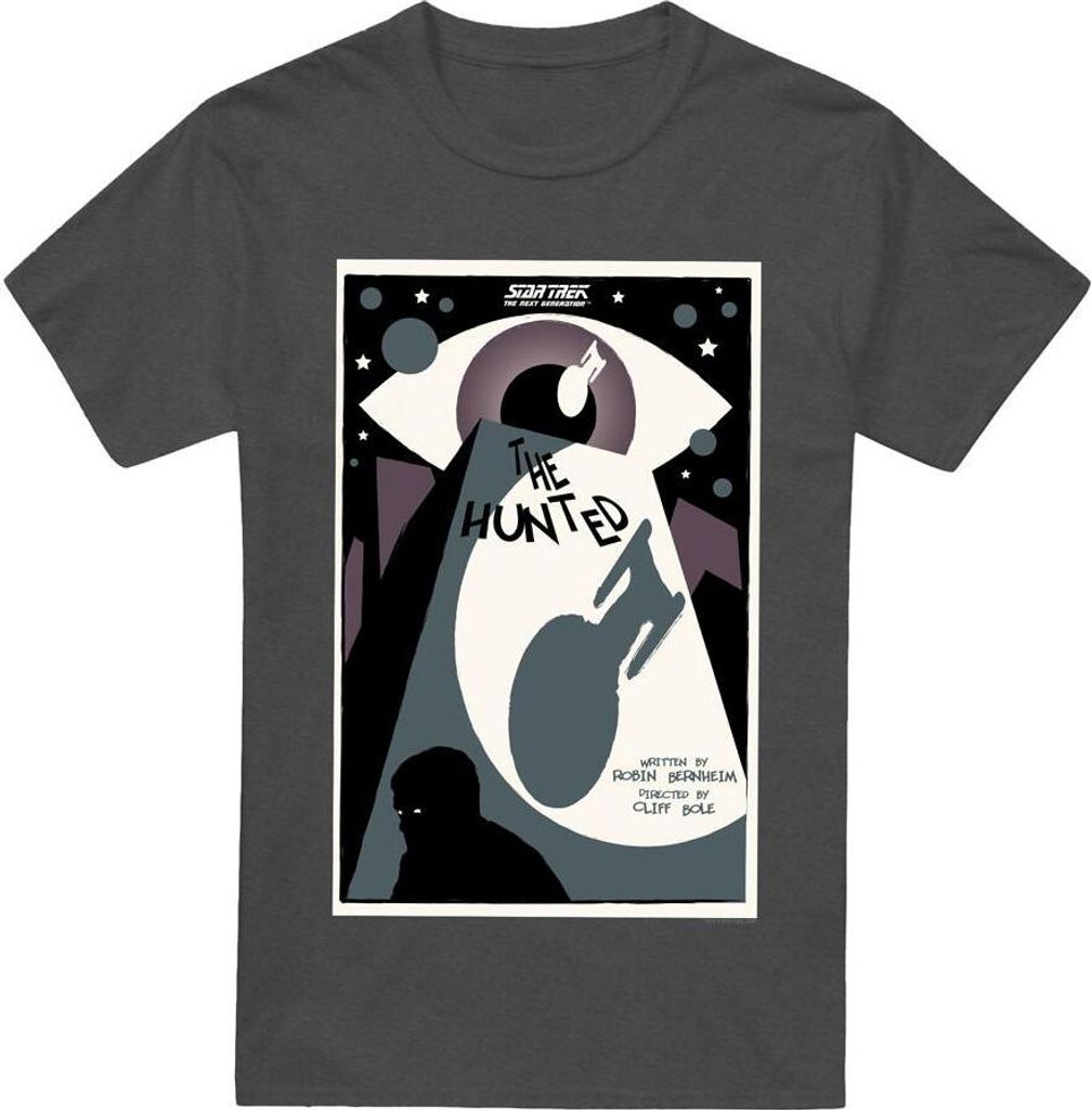 Star Trek - "The Next Generation Season 3 Episode 11" T-Shirt für Herren/Damen Uni TV17834 (XXL) (Holzkohle)