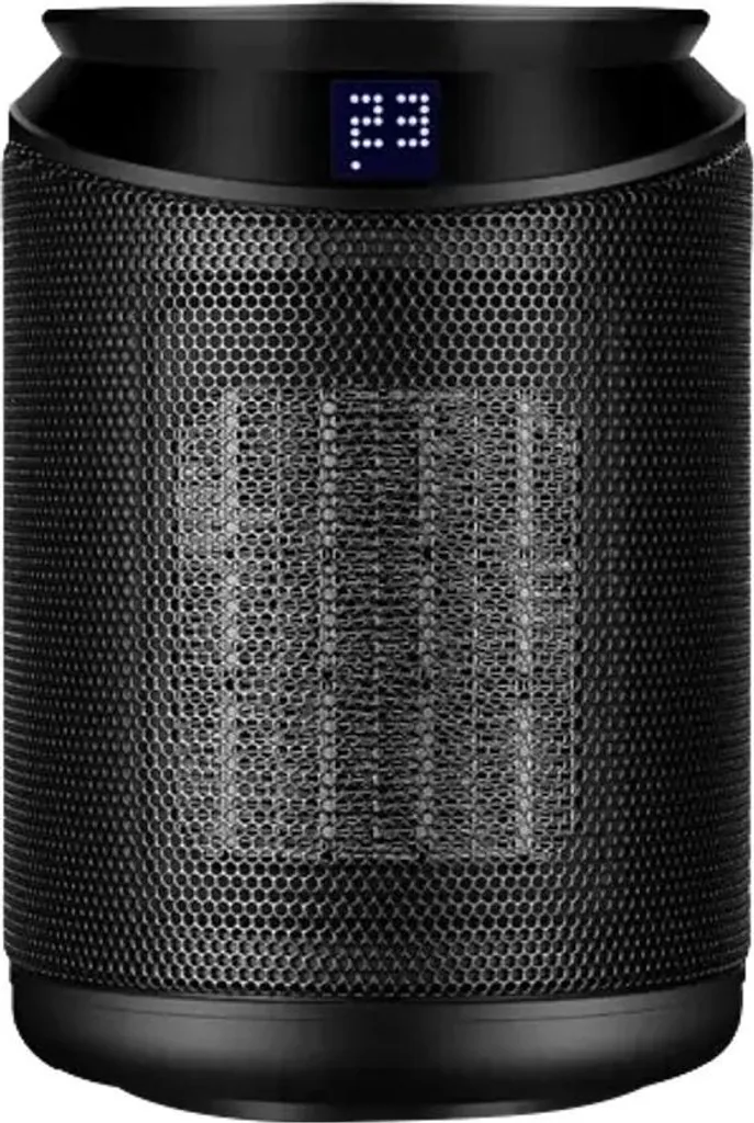 BOT Chauffage PTC Céramique Intelligent CH4 - Radiateur d'Appoint Noir