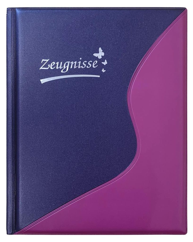 Idena 20102 Idena Zeugnismappe DIN A4, 12 Hüllen Immagine del prodotto 