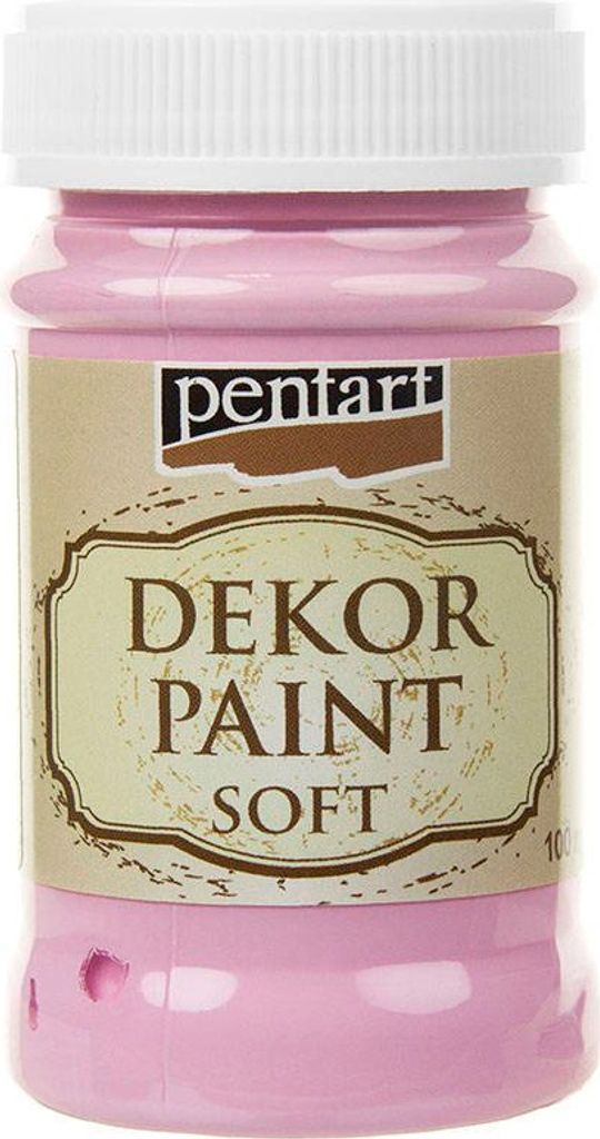 Dekor Paint Kreidefarbe hellrosa - baby pink 100ml - PENTART