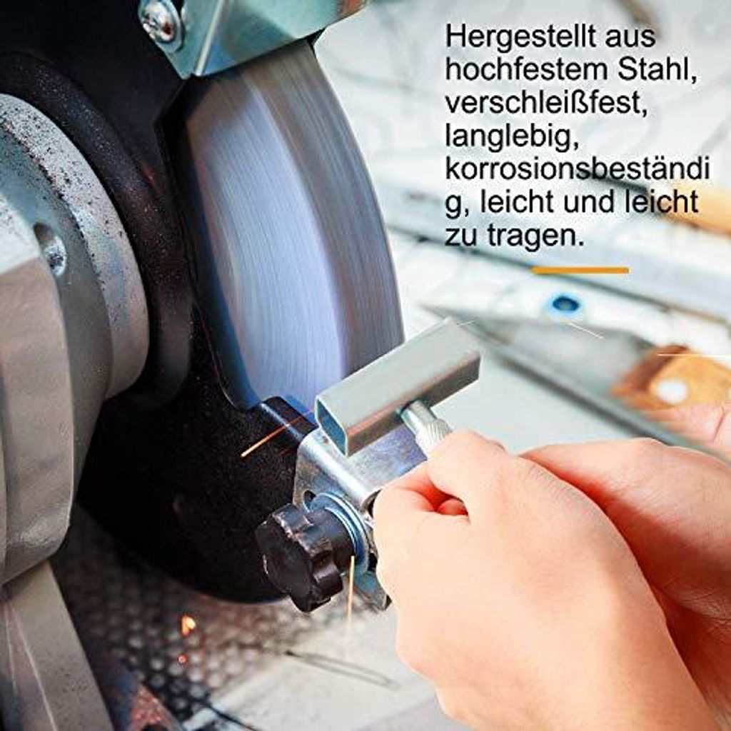 Schleifscheibenabrichter, Diamant-Schleifscheibe Dresser zum Abrichten, Schleifen und Entgraten, Silber