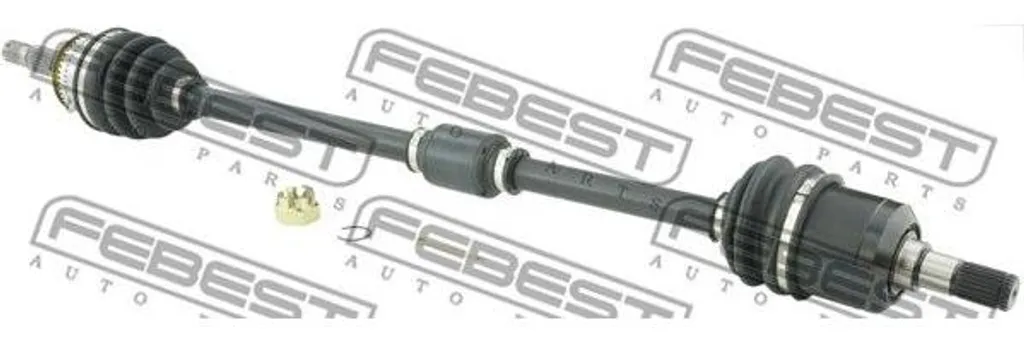 Cardan de transmission pour Elantra - Arbre d'entraînement FEBEST 1214
