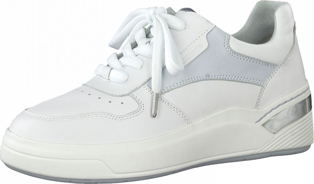 Tamaris Damen Low Sneaker Pure Relax Lace UP 1-23776-26 Weiß