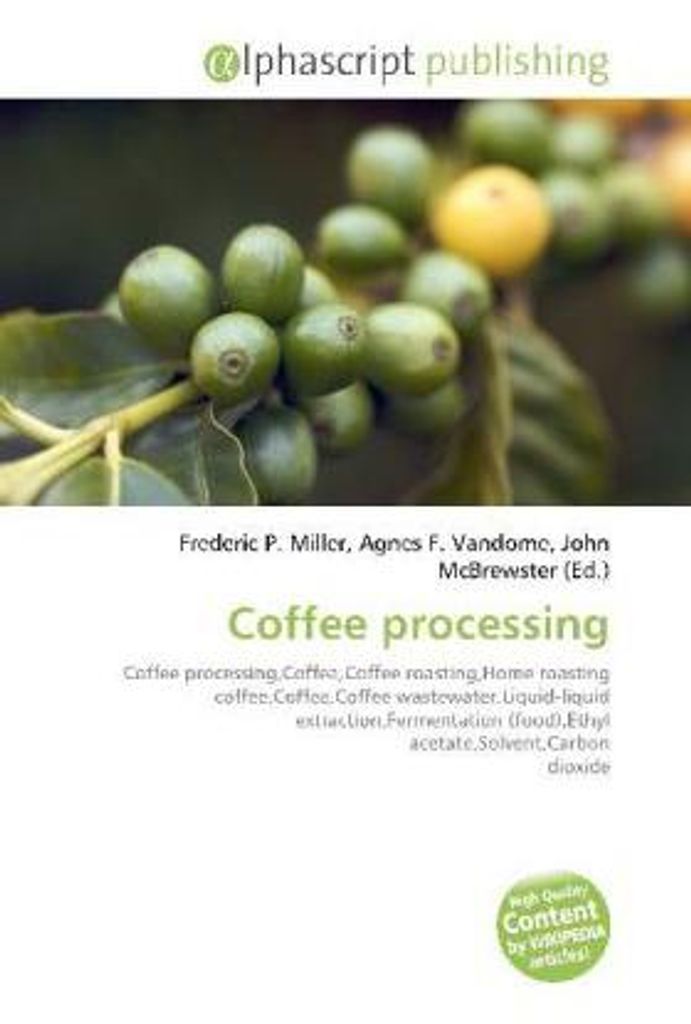 Coffee processing