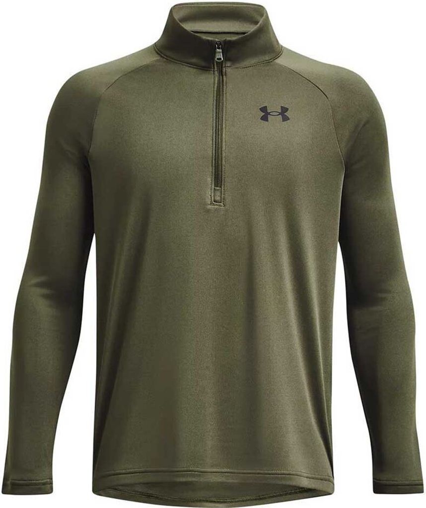 Under Armour T-Shirt Ua Tech 2.0 1/2 Zip-Grn 1363286-390__YLG