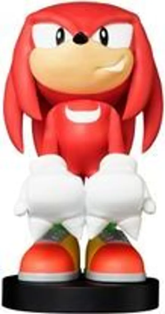 Statue Support Knuckles Sonic 21cm avec Bras Robustes Cable Guy Rouge - 3