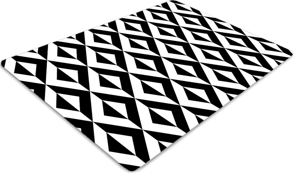 Stuhlunterlage Bürostuhlunterlage 120 cm x 90 cm Bodenmatte Bürostuhlunterlage - Geometrische Illusion.