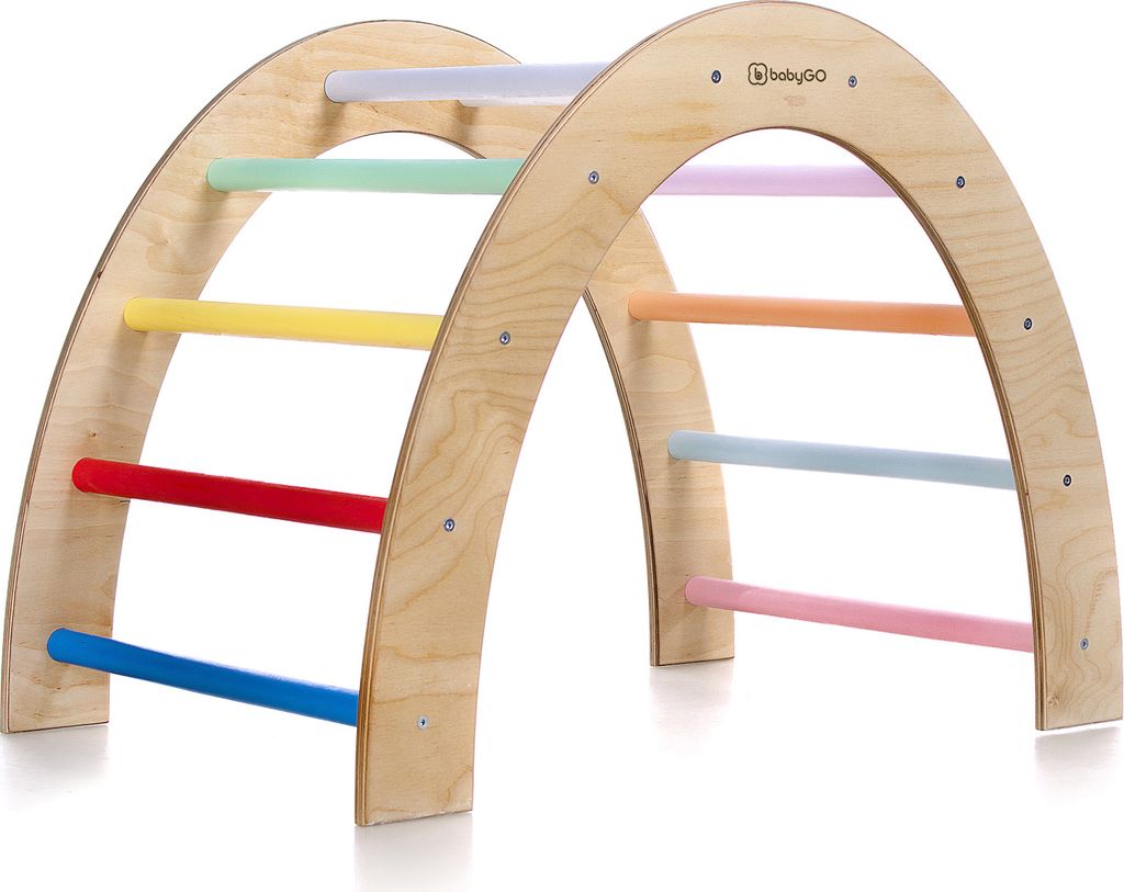 BabyGo Montessori Kletterbogen, bunt